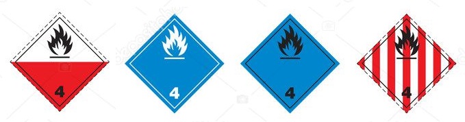 Clase 4 ADR — Sólidos inflamables, autorreactivos e inflamación espontánea